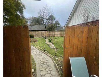 Wooden Fence Installation